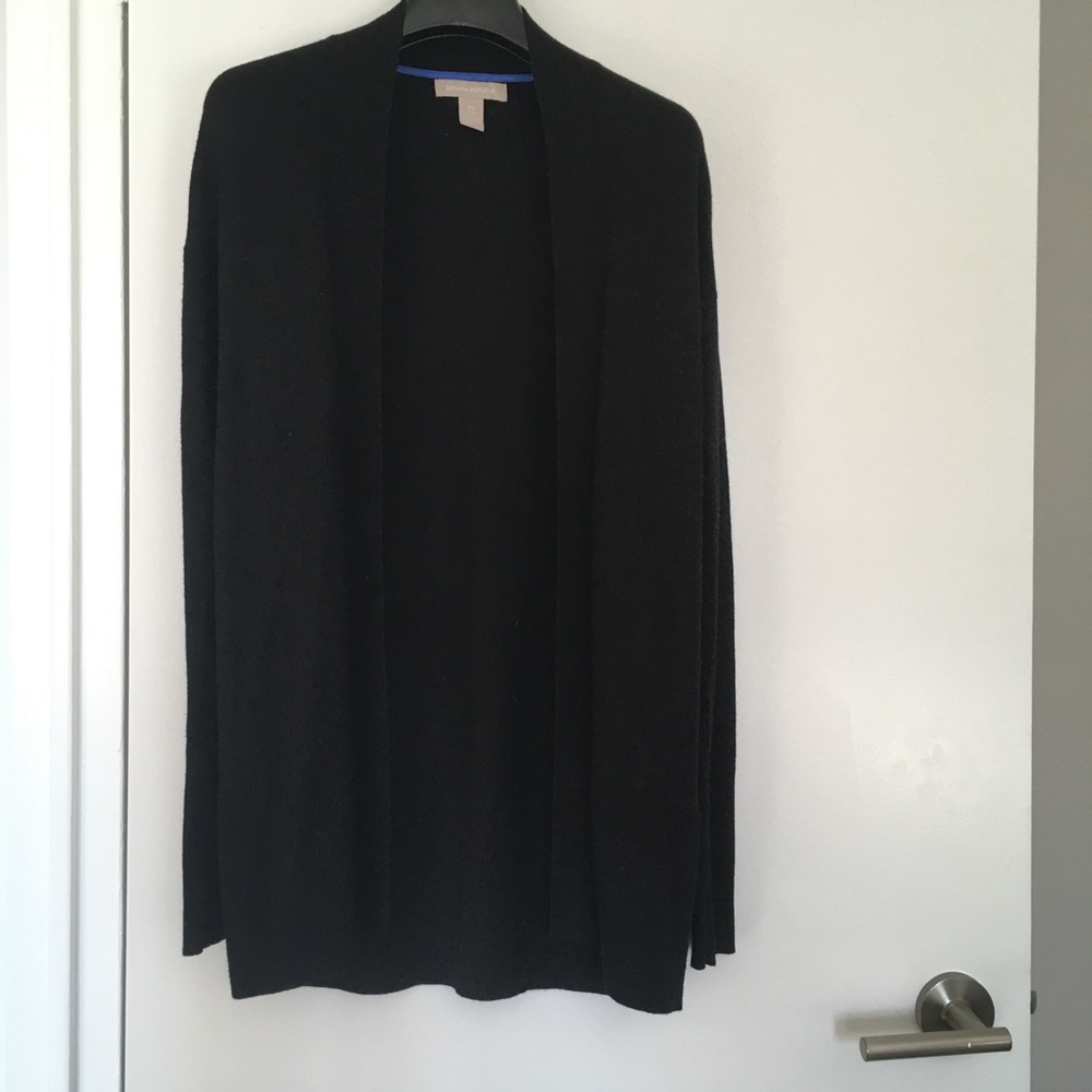 🎈FREE add on - BANANA REPUBLIC | Ribbed Easy Open Wool Blend Cardigan